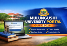 Mulungushi University Portal Login 2026 Zambia | MU Student Portal Guide, Results, Registration & Fees