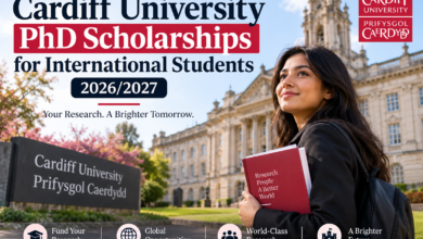 Cardiff University PhD Scholarships for International Students 2026/2027: Funding, Requirements & How to Apply